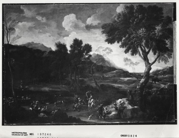 The Metropolitan Museum of Art — Cerquozzi Landscape with animals and figures — insieme